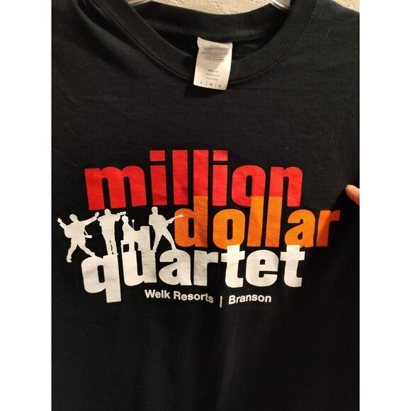 Million Dollar Quarter Signed T-shirt Branson Missouri Welk Resorts Size Large - Picture 3 of 5